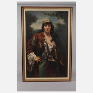 Prof. Strasser, Paar Damenportraits