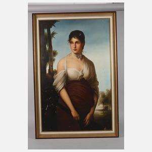 Prof. Strasser, Paar Damenportraits