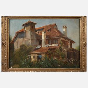 Prof. Friedrich Voltz, Sommerliches Landhaus