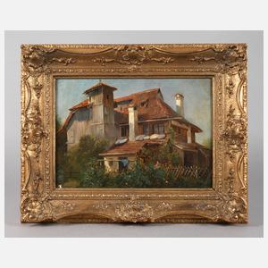 Prof. Friedrich Voltz, Sommerliches Landhaus