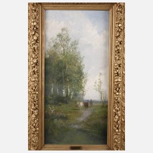 Th. Wagner, Paar Gemälde