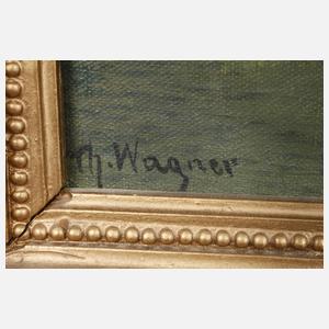 Th. Wagner, Paar Gemälde