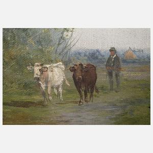 Th. Wagner, Paar Gemälde