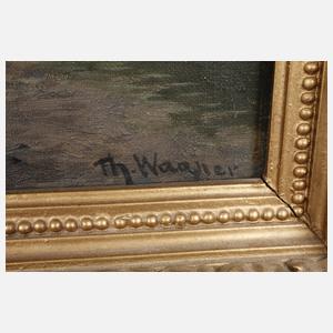 Th. Wagner, Paar Gemälde