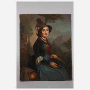 G. Wanderer, Tiroler Fruchthändlerin