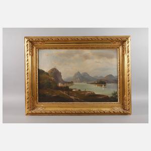 Walther Wünnenberg, Blick auf Kloster Nonnenwerth