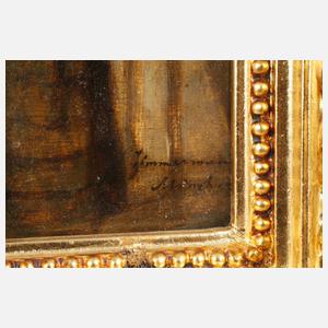 Reinhard Sebastian Zimmermann, attr., "Besuch in Tirol"