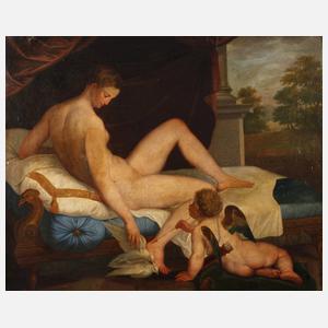 Venus und Amor, Klassizistisch