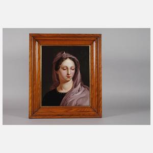 Madonna mit violettem Schleier