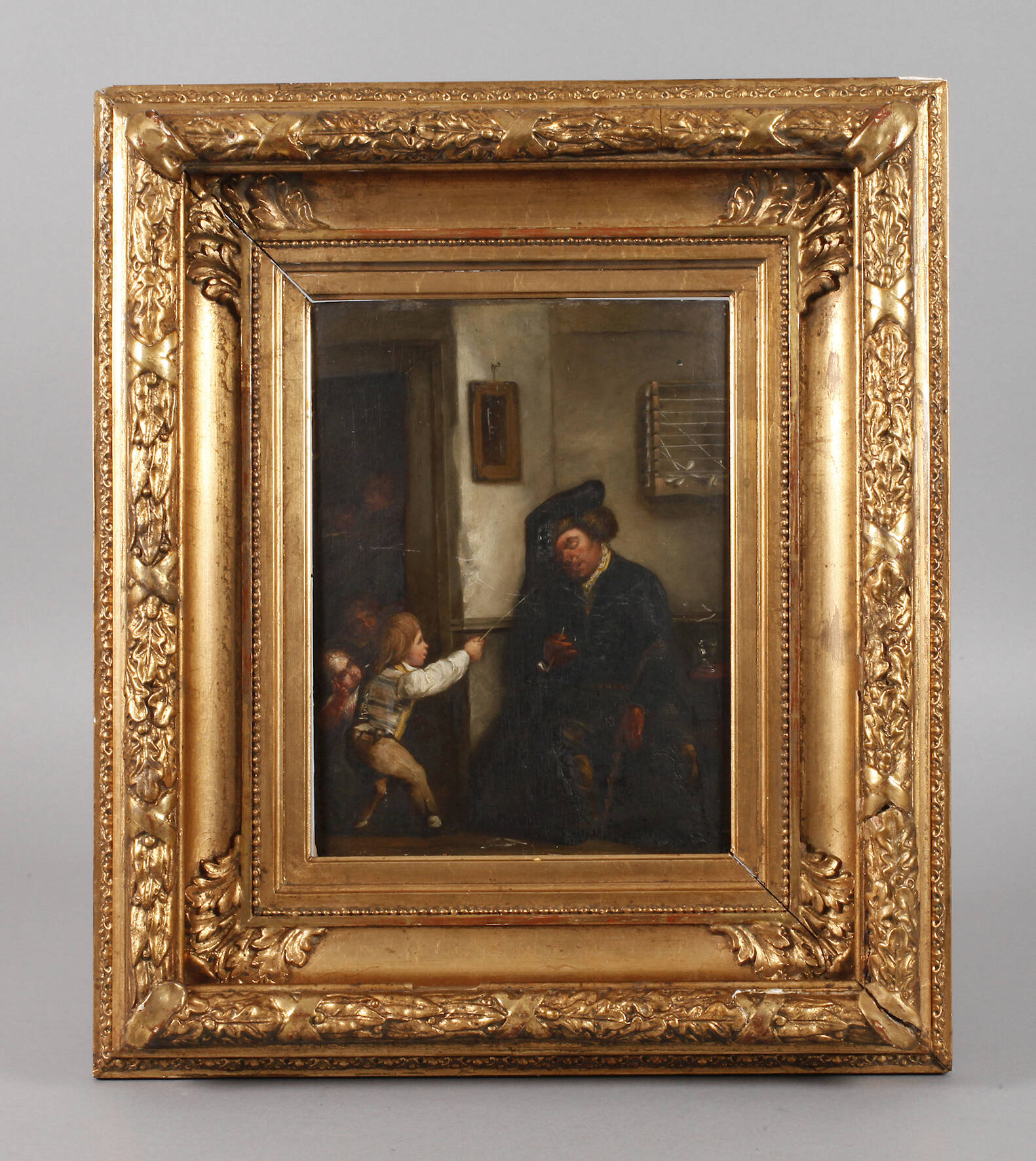 Kinderstreiche – der eingenickte Raucher