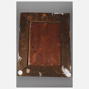 Baumeinschlag im Winter