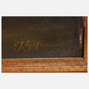 Schäfer in der Dämmerung