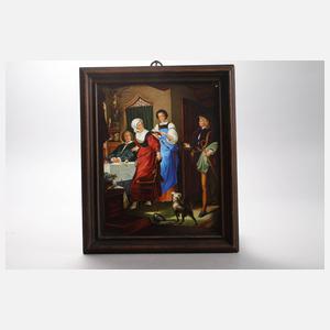 Freundlicher Empfang