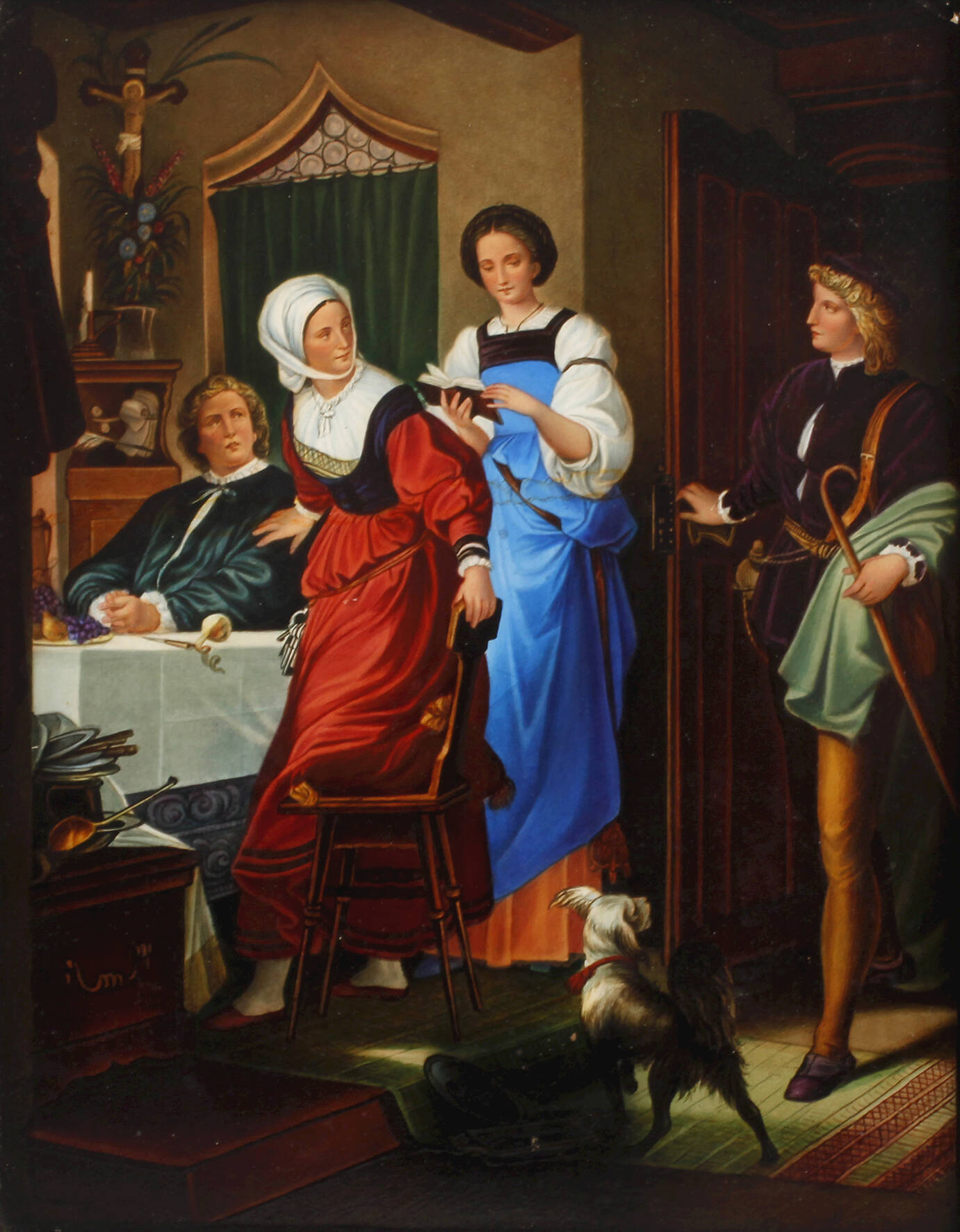 Freundlicher Empfang