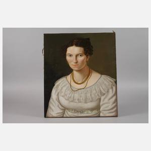 Biedermeier-Damenportrait