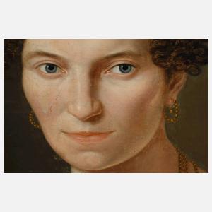 Biedermeier-Damenportrait