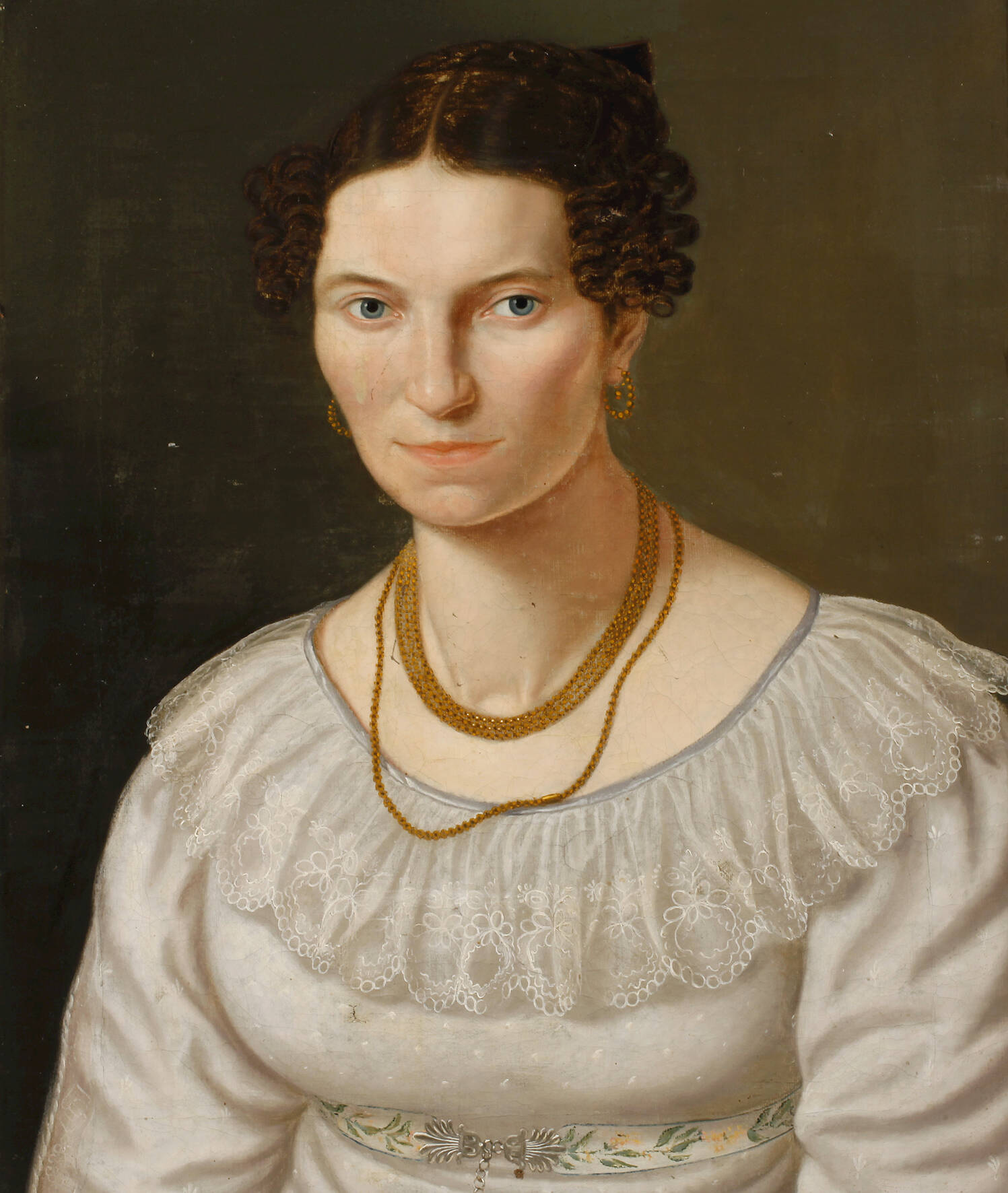 Biedermeier-Damenportrait