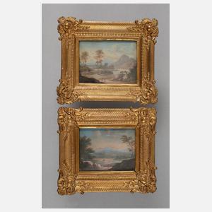 Gebirgslandschaften, Pendants