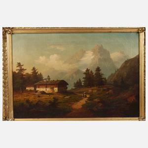 Romantische Gebirgslandschaft