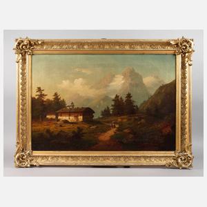 Romantische Gebirgslandschaft