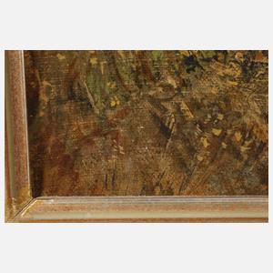 Zwei Kinder im Herbstwald