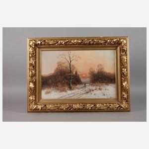 In der Abenddämmerung