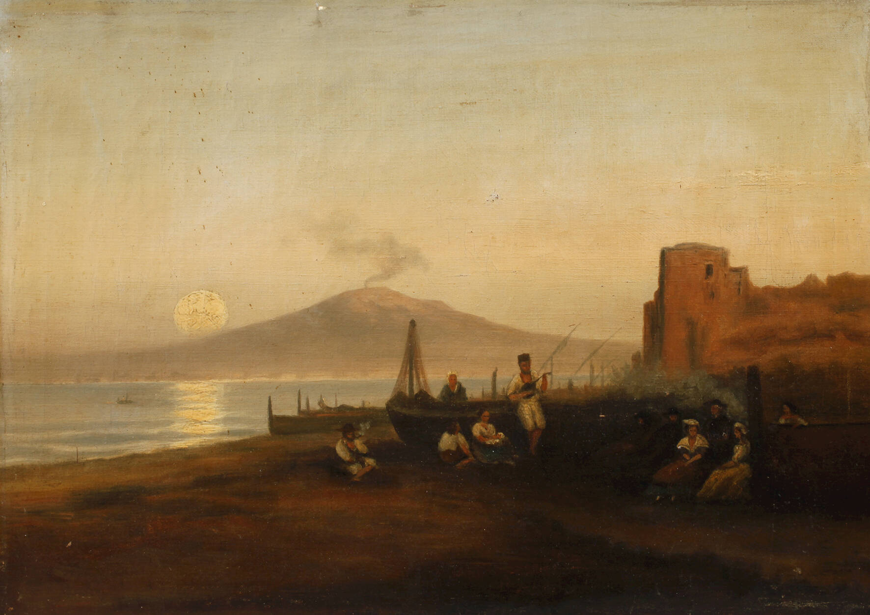 Abend am Vesuv