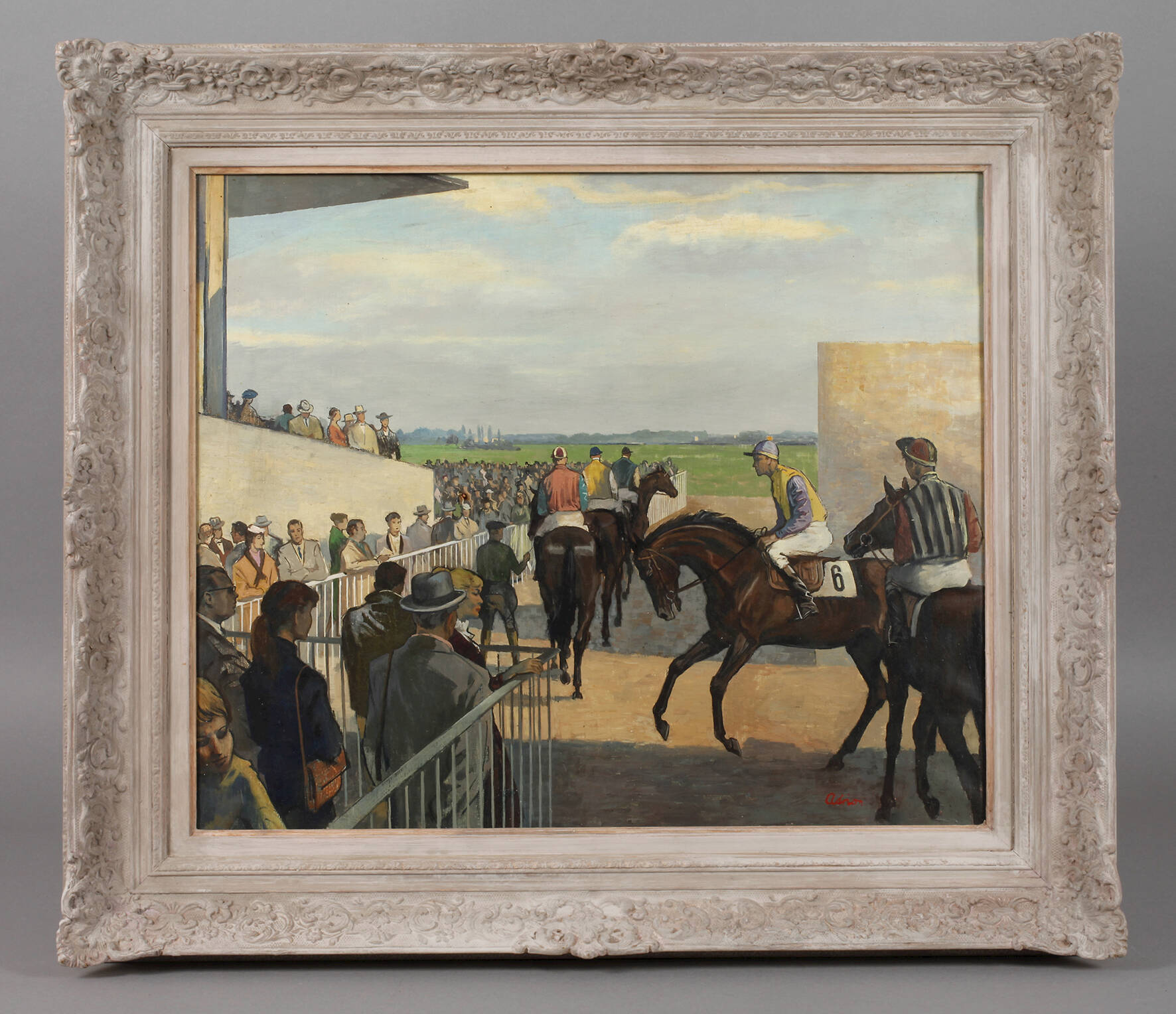 Lucien Adrion, Pferderennen in Deauville