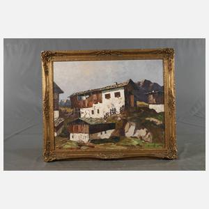 Prof. Georg Arnold-Graboné, Bauernhof im Gebirge