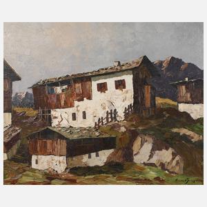 Prof. Georg Arnold-Graboné, Bauernhof im Gebirge