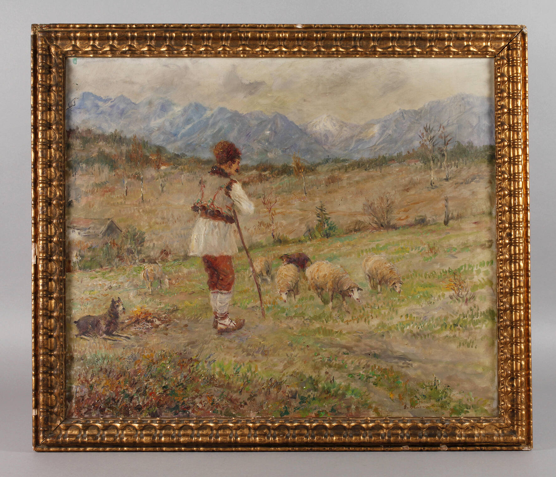 Emmanuel Bachrach-Baree, Slowakischer Hirte