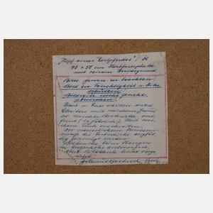 Hellmut Bachrach-Barée, attr., Pferdeportrait