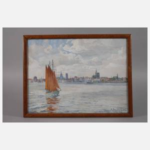 Katharina Bamberg, Blick auf Stralsund