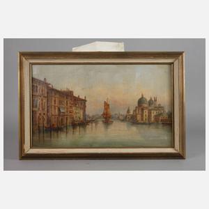E. Baum, Canal Grande in Venedig