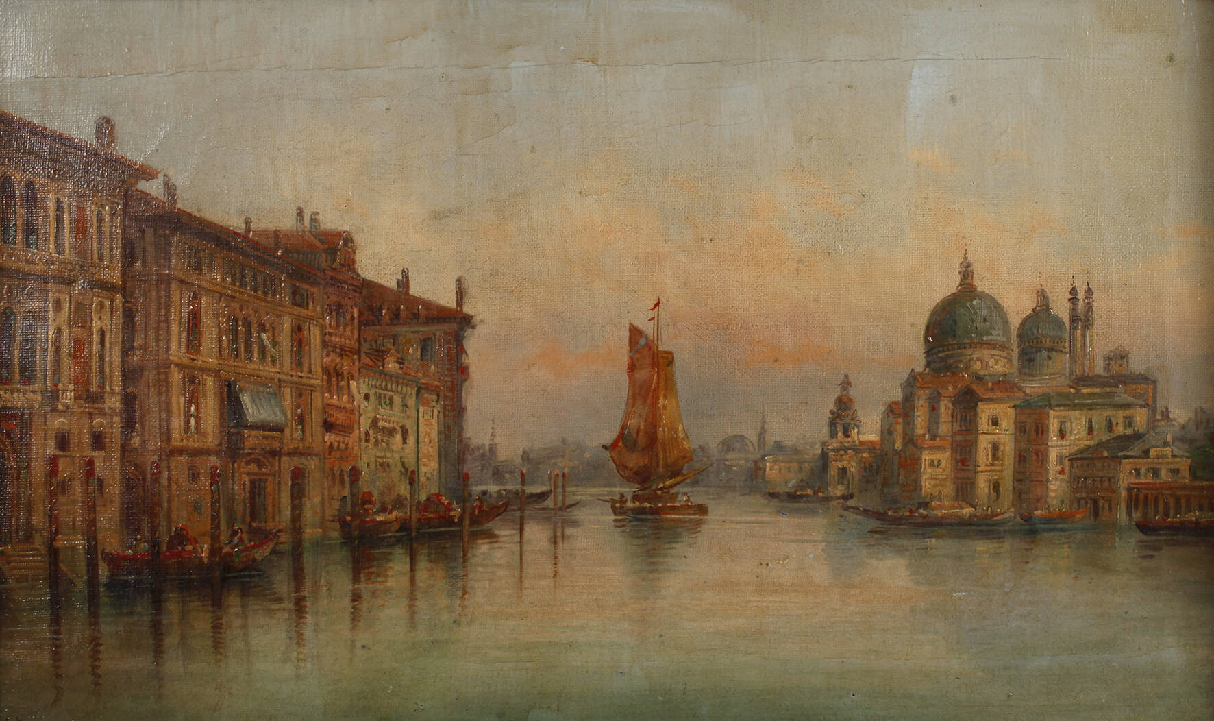 E. Baum, Canal Grande in Venedig