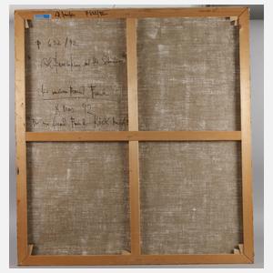 Prof. h.c. Al Bernstein, Selbstbildnis im Atelier