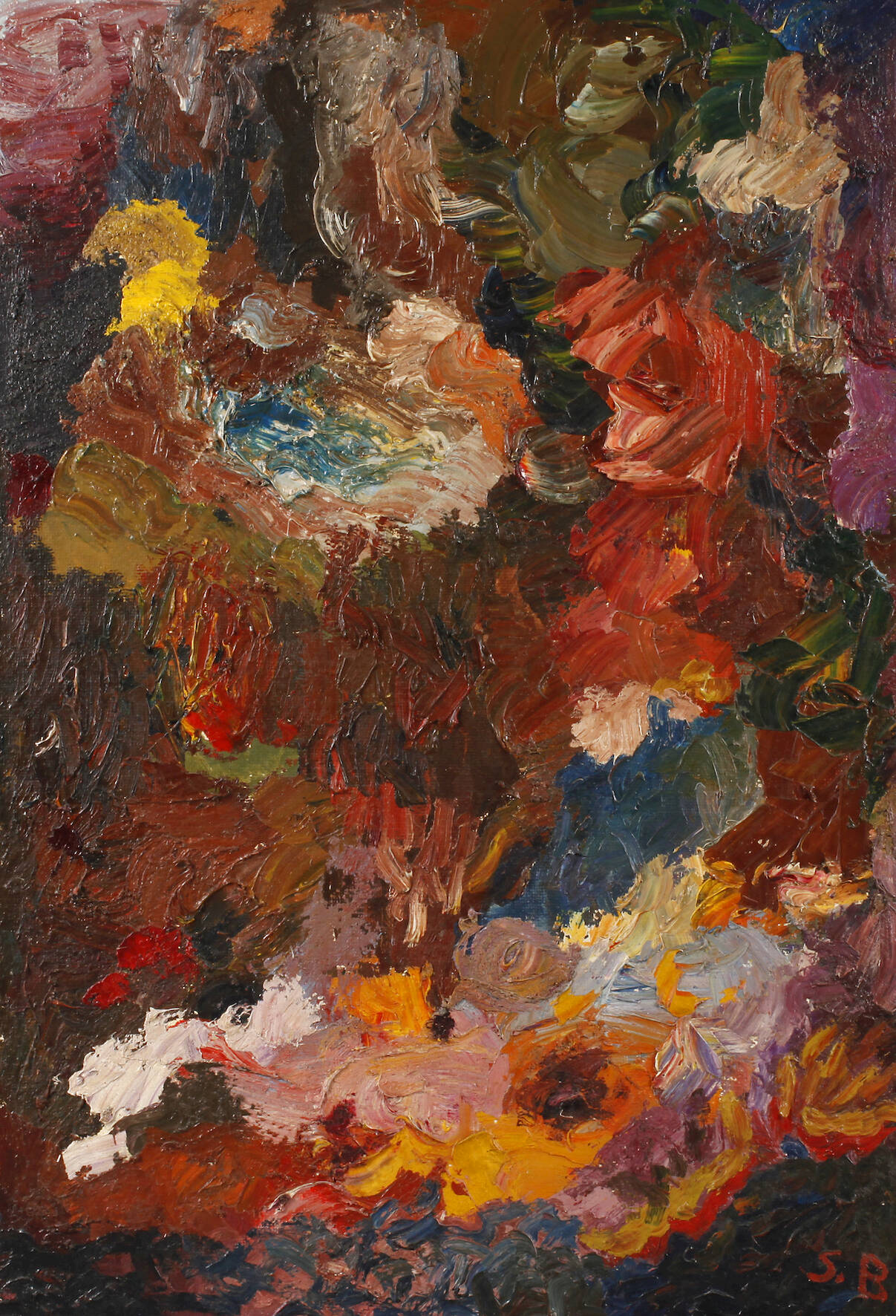 Siegfried Burmeister, Abstrakte Komposition