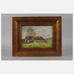 Frantisek Cina-Jelinek, Gehöft im Sonnenlicht