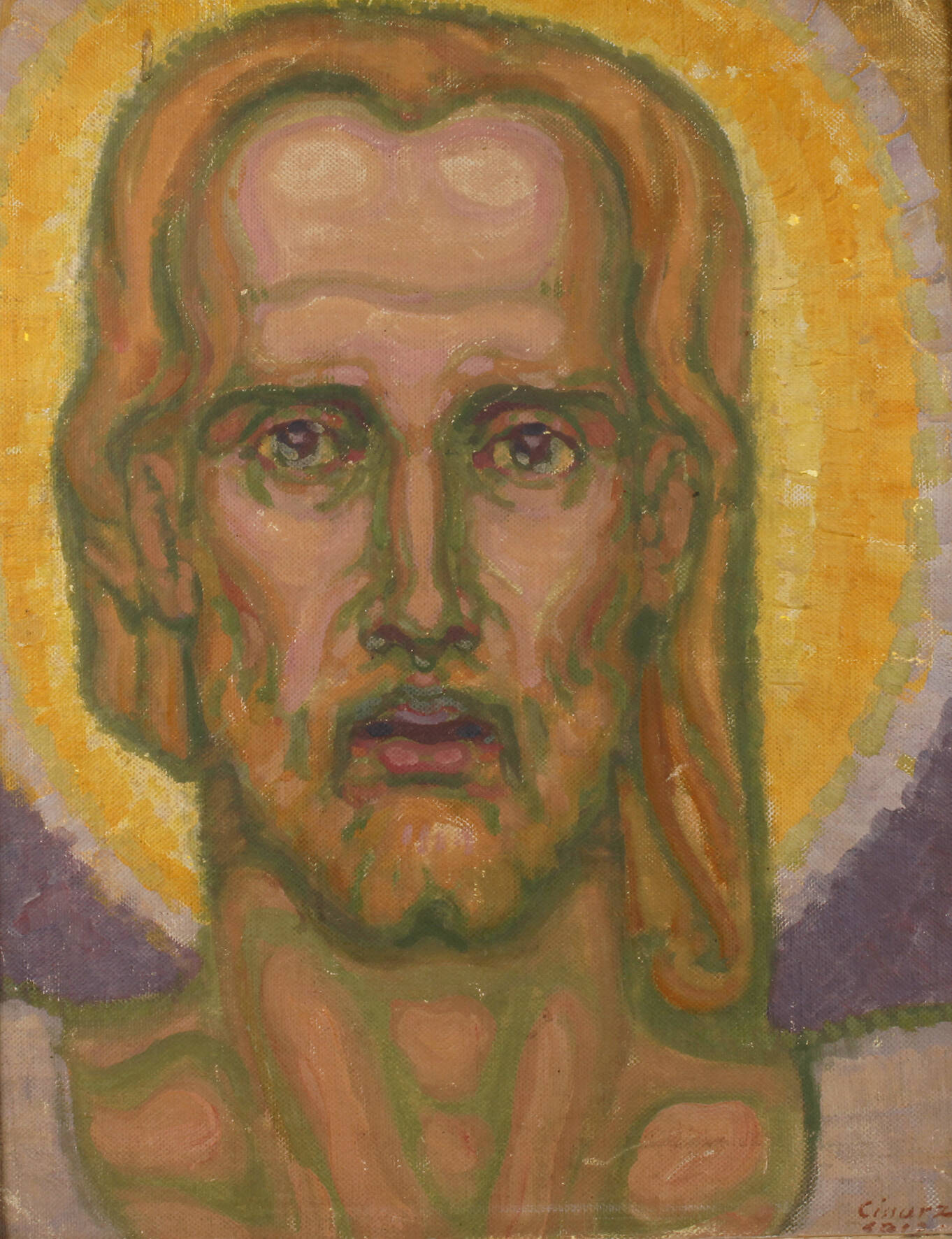 Prof. Johann Vincenz Cissarz, Jesusportrait