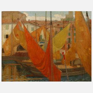 Maria Cyrenius, Südliche Hafenszene