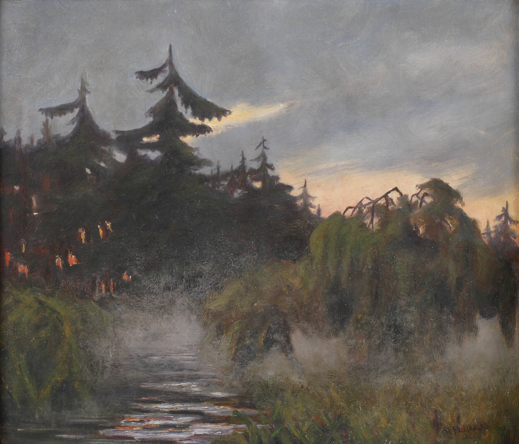 Wilhelm Facklam, "Und aus den Wiesen steiget…"