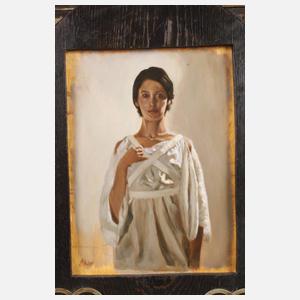 M. Falzoni, Damenbildnis