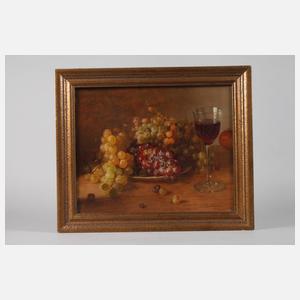 C. Fleischmann, Stillleben mit Trauben