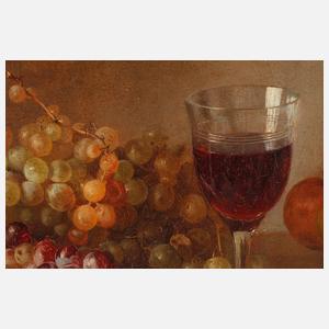 C. Fleischmann, Stillleben mit Trauben