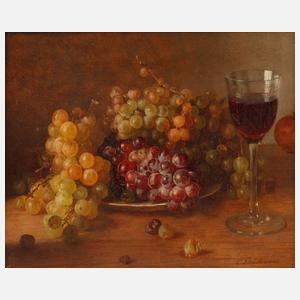 C. Fleischmann, Stillleben mit Trauben