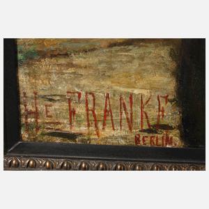 H. Franke, Frühlingshafter Altstadtwinkel