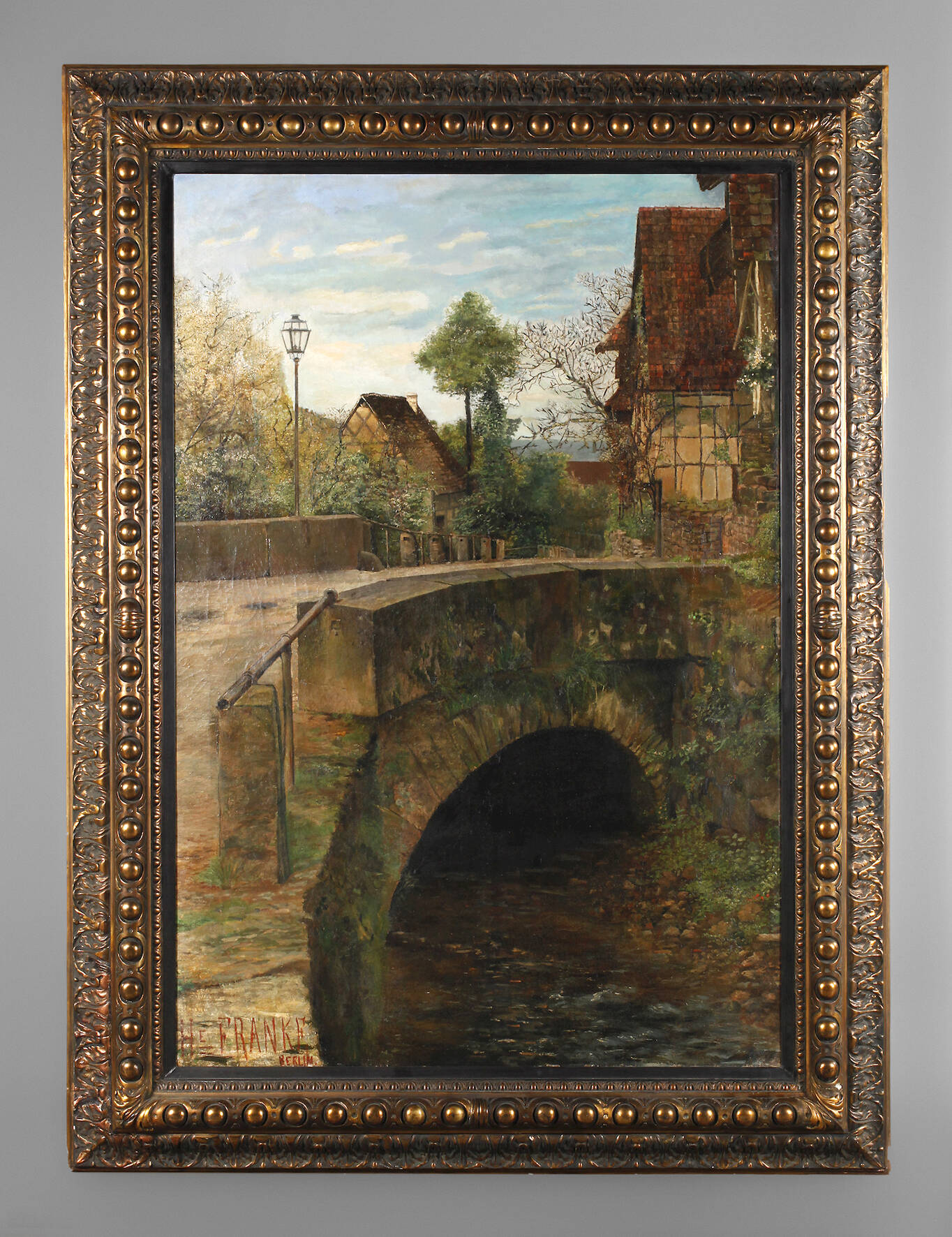 H. Franke, Frühlingshafter Altstadtwinkel