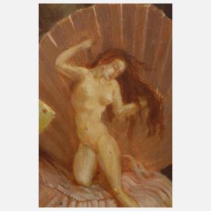 Prof. Max Frey, Geburt der Venus