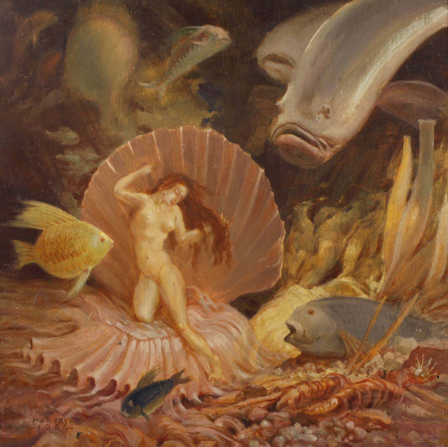 Prof. Max Frey, Geburt der Venus