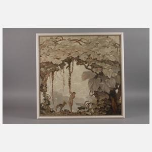 Prof. Max Frey, "Träumerei unter Blättern"